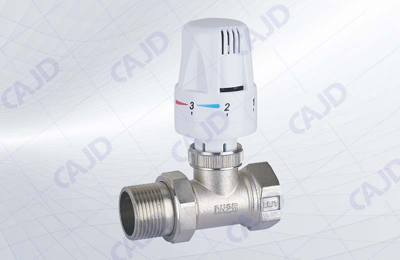 369/372 PP-R straight thermostatic control valve